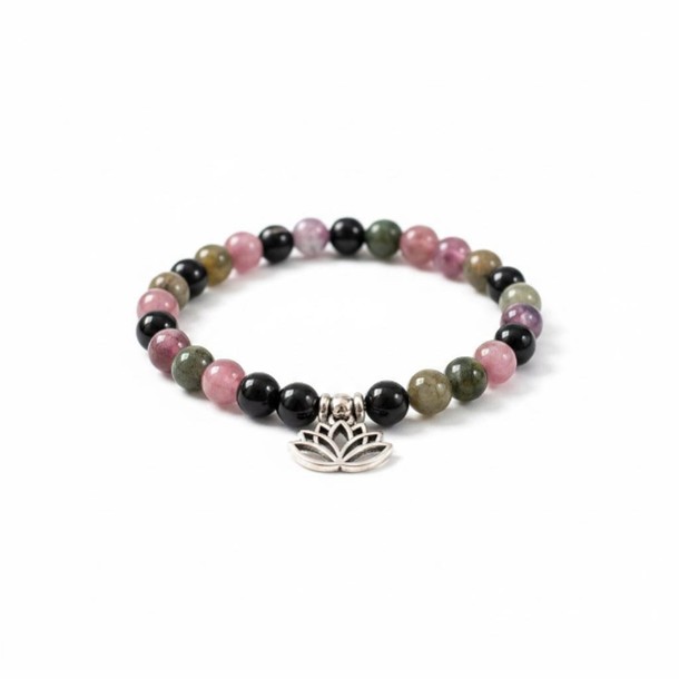 Pulsera Turmalina de Colores